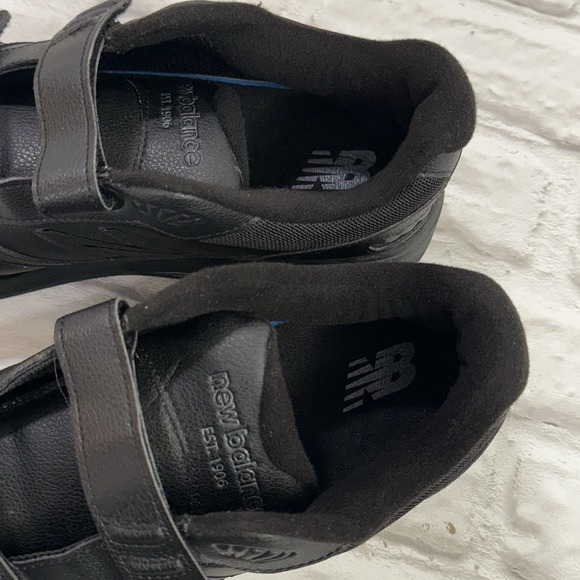 New Balance 3 Strap Walking Shoes MW928HB3 2E Mens 10.5 Black Leather Excellent! main image 11